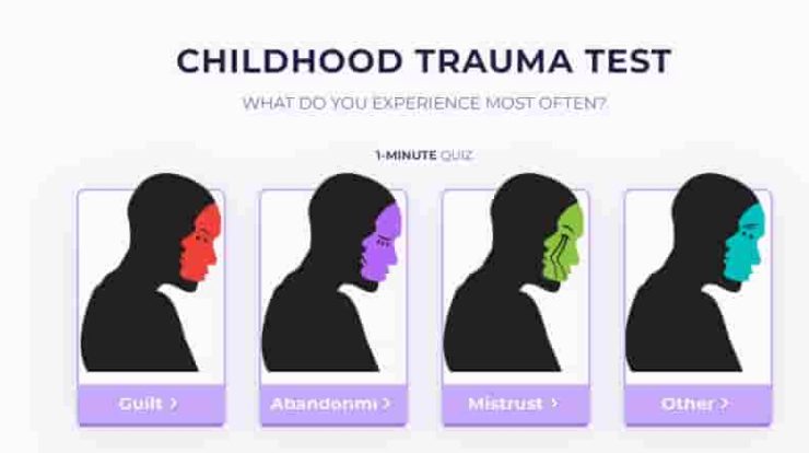 Childhood trauma test from mind.betterme .world